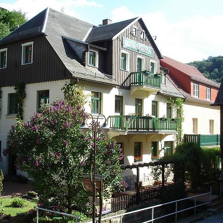 Pension Rauschenstein Bad Schandau Exterior photo