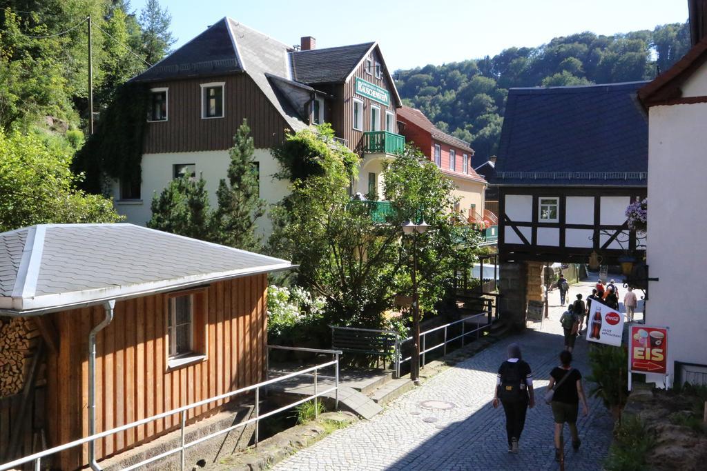 Pension Rauschenstein Bad Schandau Exterior photo