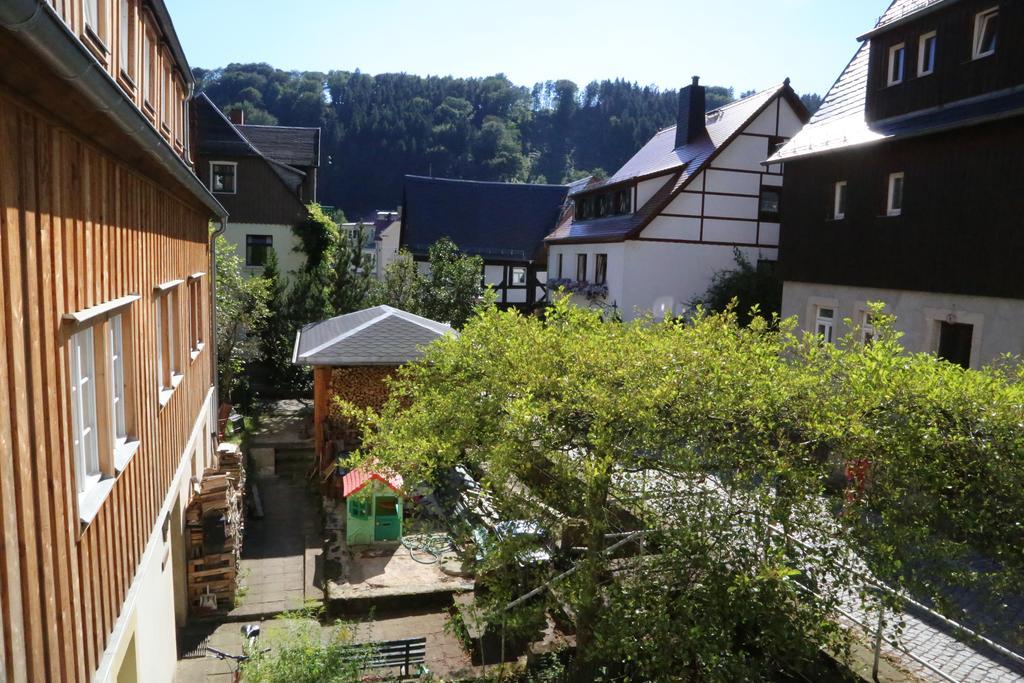 Pension Rauschenstein Bad Schandau Exterior photo