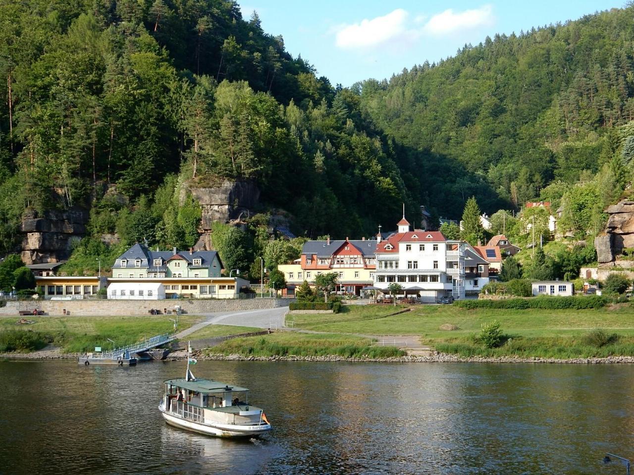 Pension Rauschenstein Bad Schandau Exterior photo